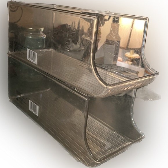 Interdesign Fridge Bins Clear Three Pieces - Picture 3 of 4